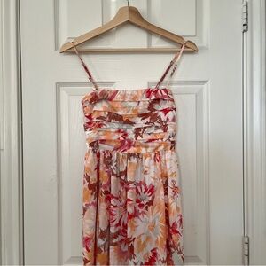 Floral Spaghetti Strap Dress